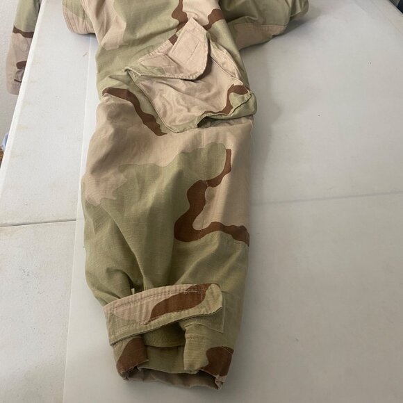 U.S. Military Desert Camouflage Ripstop Hooded‎ Jacket Mens XL Field - Picture 6 of 12